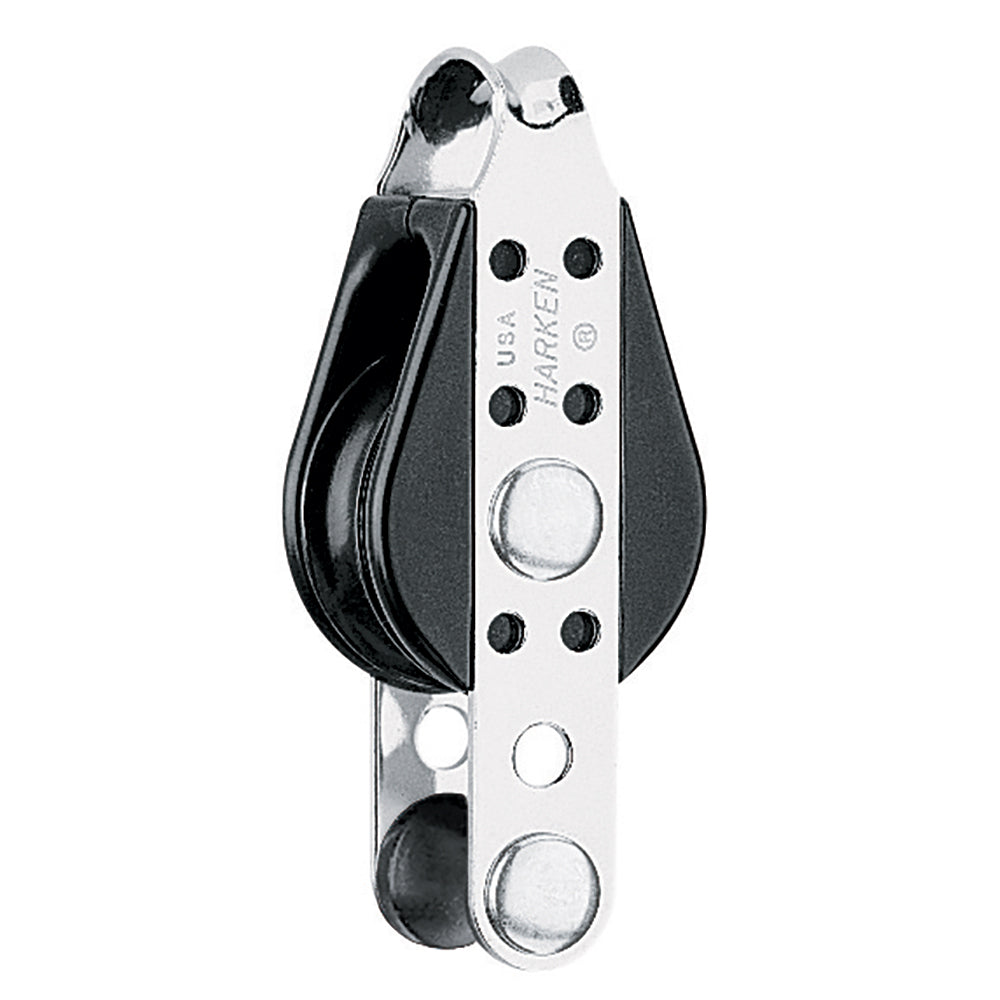 Harken 29mm Single Bullet Block w/Becket — marine blocks