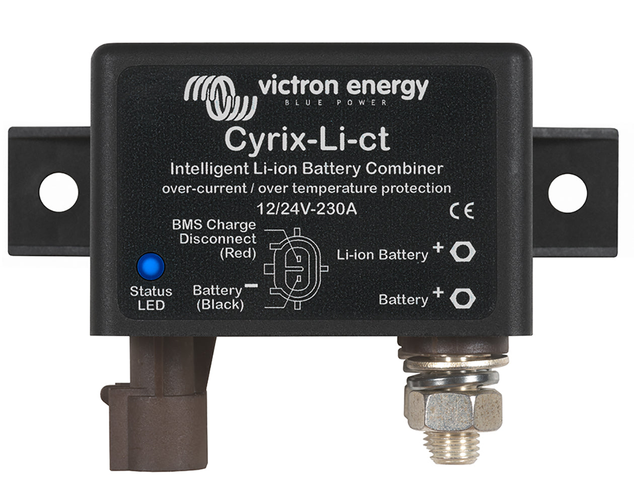 Victron Energy Victron Cyrix-Li-ct 12/24V-230A Intelligent Li-Ion Battery Combiner — marine battery management
