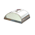 TACO Marine TACO SuproFlex End Cap - Large - Stainless Steel — marine rub rail