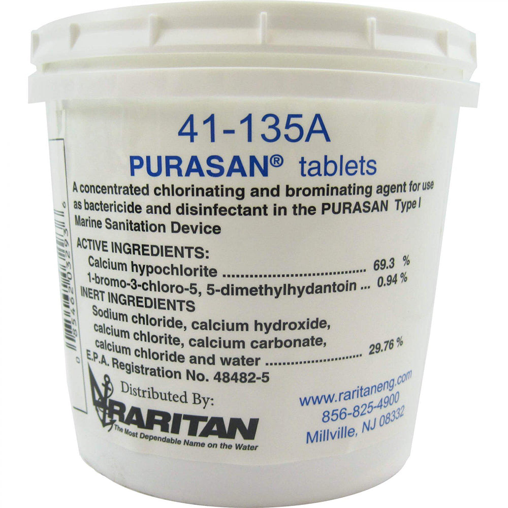 Raritan PURASAN® EX Refill Tablets *1 Tub of 6 Tablets — marine accessories
