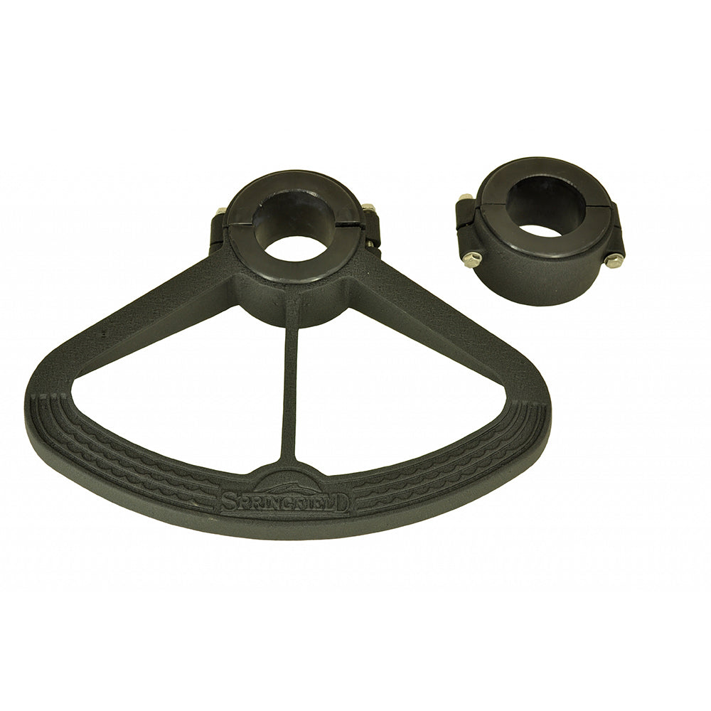Springfield Marine Springfield Footrest & Bushing Set - 2-7/8" - Black — marine pedestals