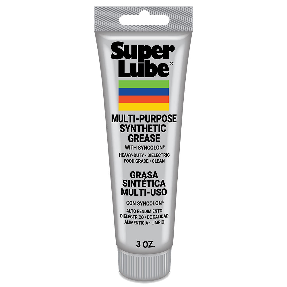 Super Lube Multi-Purpose Synthetic Grease w/Syncolon® - 3oz Tube — marine cleaning