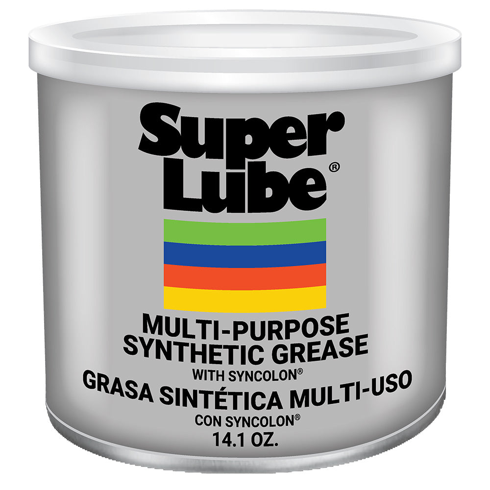 Super Lube Multi-Purpose Synthetic Grease w/Syncolon® - 14.1oz Canister — marine cleaning