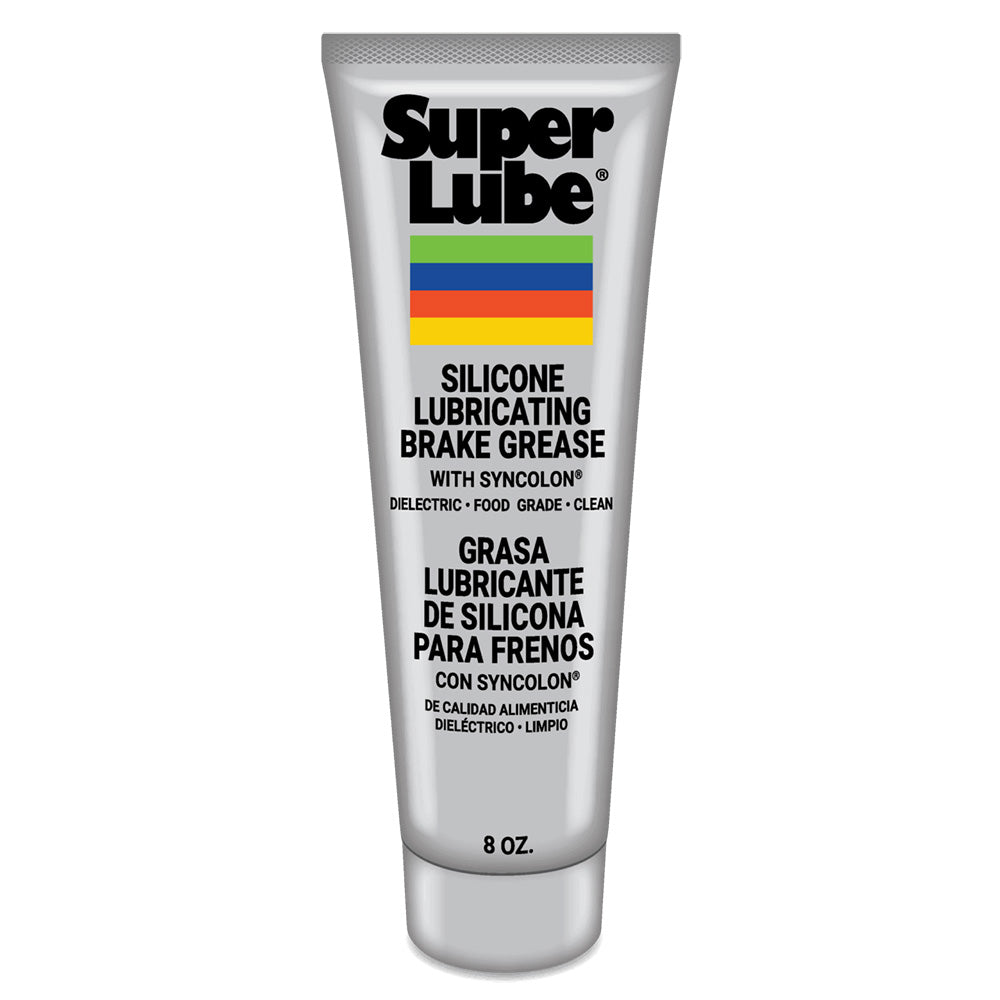 Super Lube Silicone Lubricating Brake Grease w/Syncolon® - 8oz Tube — marine cleaning