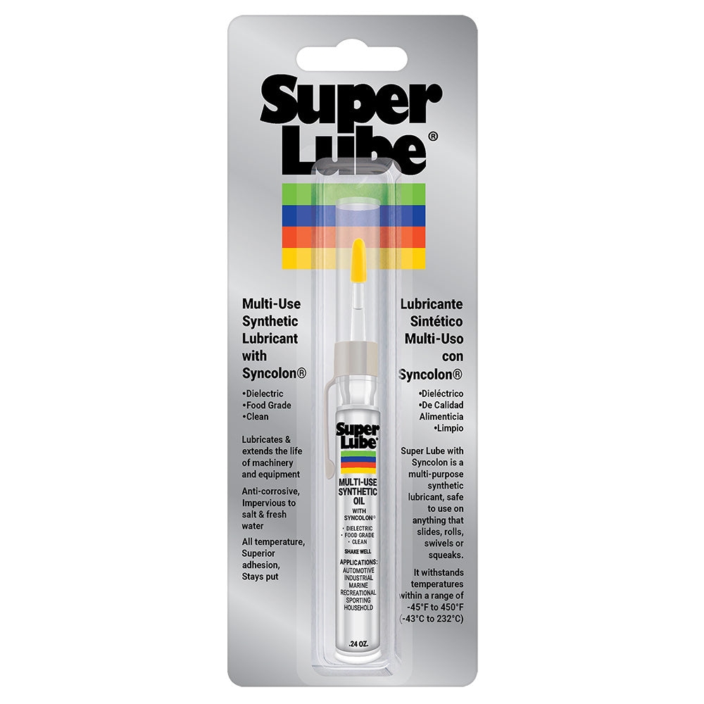 Super Lube Precision Oiler Multi-Purpose Synthetic Oil - 7ml — marine cleaning