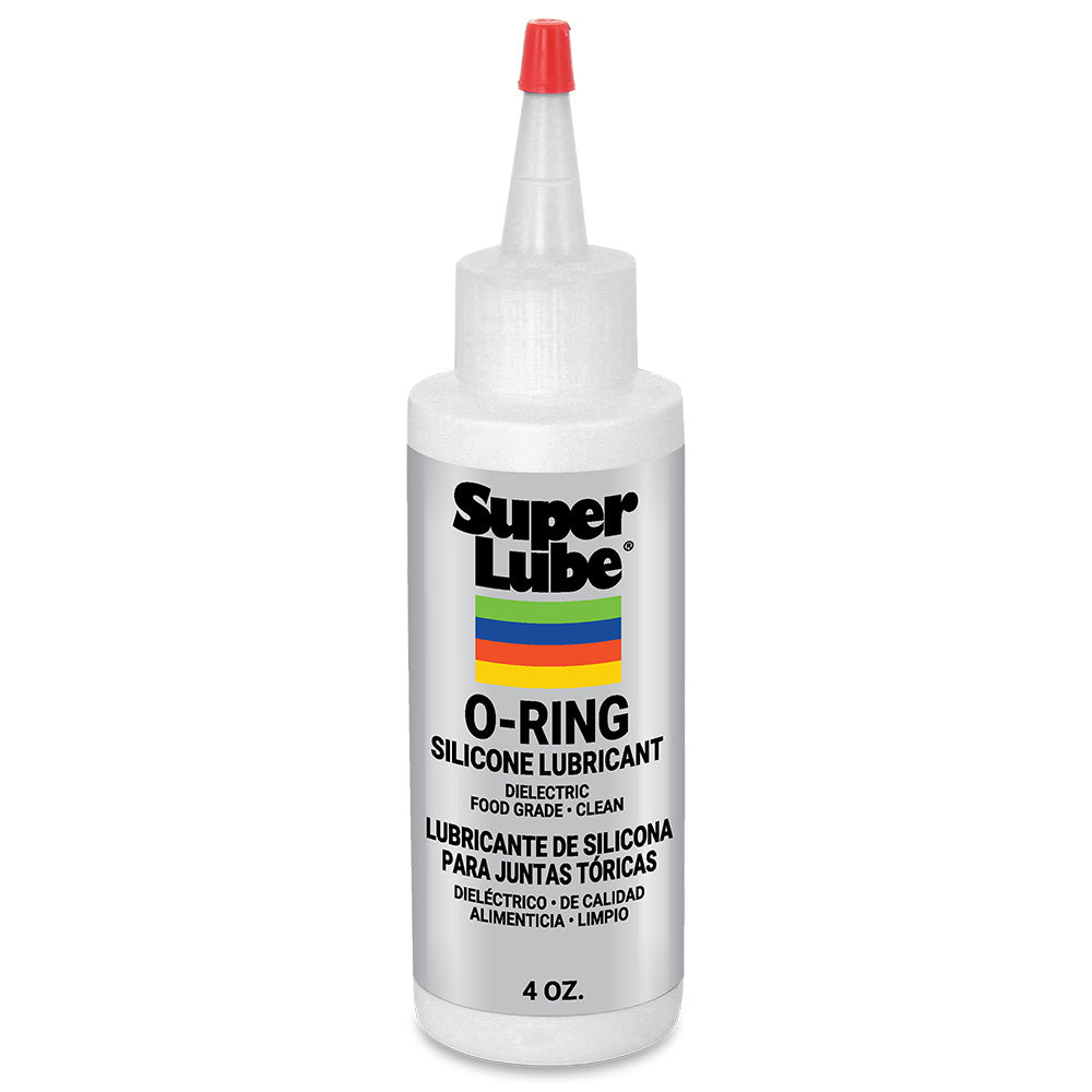 Super Lube O-Ring Silicone Lubricant - 4oz Bottle — marine cleaning