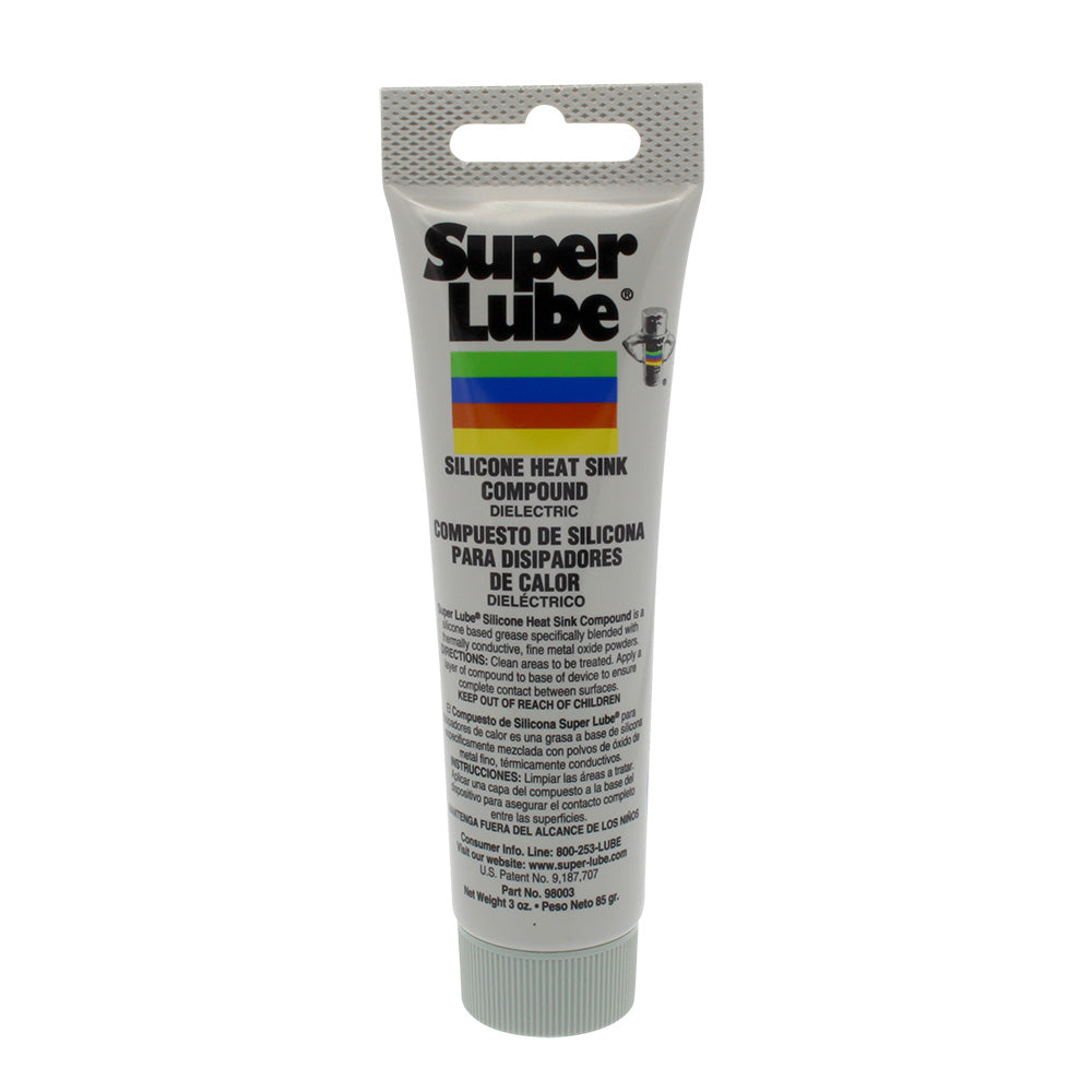 Super Lube Silicone Heat Sink Compound - 3oz Tube — marine cleaning