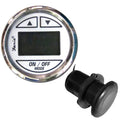 Faria Beede Instruments Faria Chesapeake White SS 2" Depth Sounder w/Thru-Hull Transducer — marine gauges