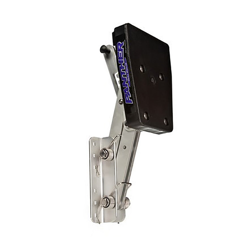 Panther Products Panther Marine Outboard Motor Bracket - Aluminum - Max 20HP — marine engine mounts