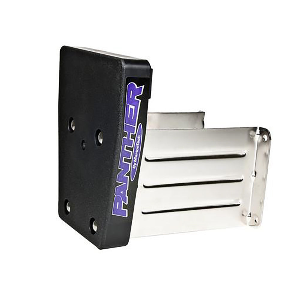 Panther Products Panther Marine Outboard Motor Bracket - Stainless Steel - Fixed 35HP — marine engine mounts