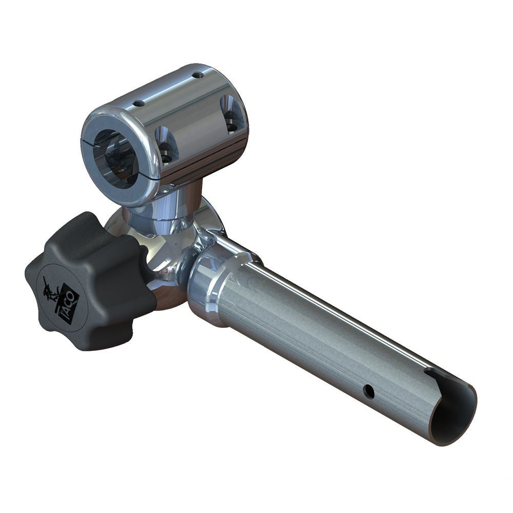 TACO Marine TACO ShadeFin Adjustable Clamp-On Pipe Mount — marine accessories