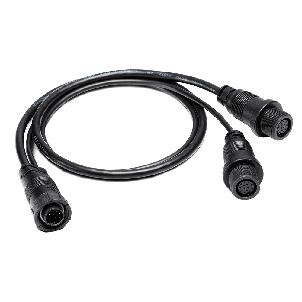 Humminbird 14 M ID SIDB Y - SOLIX®/APEX® Side Imaging & 2D Splitter Cable — marine accessories
