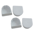 Dock Edge Small End Plug - White *4-Pack — marine docking accessories