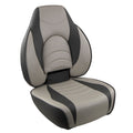 Springfield Marine Springfield Fish Pro High Back Folding Seat - Charcoal/Grey — marine seating