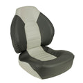 Springfield Marine Springfield Fish Pro Mid Back Folding Seat - Charcoal/Grey — marine seating