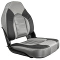 Springfield Marine Springfield Skipper Premium HB Folding Seat - Charcoal/Grey — marine seating