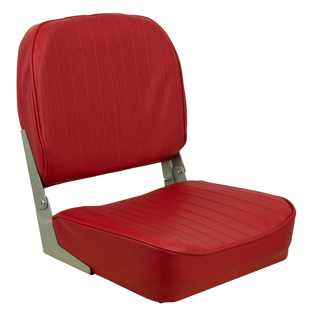 Springfield Marine Springfield Economy Folding Seat - Red — marine seating