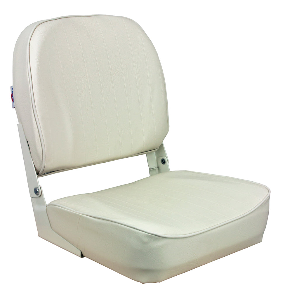 Springfield Marine Springfield Economy Folding Seat - White — marine seating