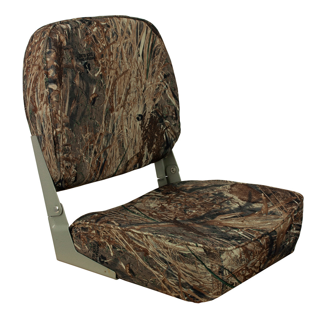 Springfield Marine Springfield Economy Folding Seat - Mossy Oak Duck Blind — marine seating
