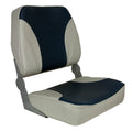 Springfield Marine Springfield XXL Folding Seat - Grey/Blue — marine seating