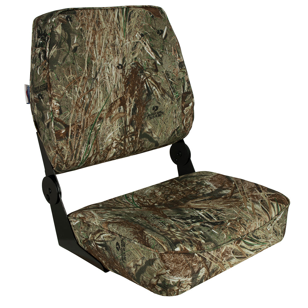 Springfield Marine Springfield XXL Folding Seat - Mossy Oak Duck Blind — marine seating