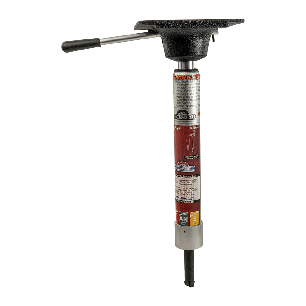 Springfield Marine Springfield KingPin™ Power-Rise Sit-Down Standard Pin - 1-Pack — marine pedestals