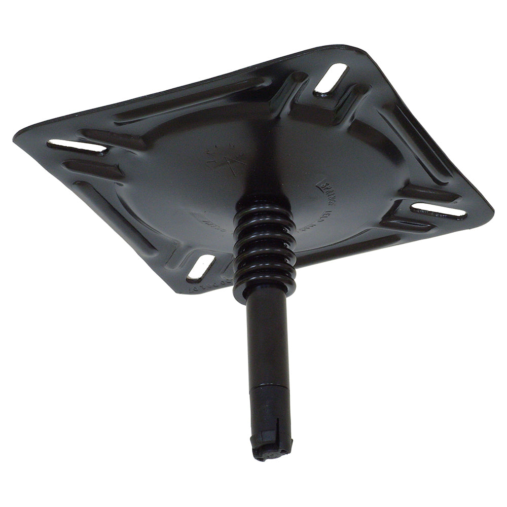 Springfield Marine Springfield KingPin™ 7" x 7" Seat Mount w/Spring - E-Coat Finish — marine seating