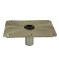 Springfield Marine Springfield KingPin™ 7" x 7" - Stainless Steel - Square Base (Standard) — marine seating