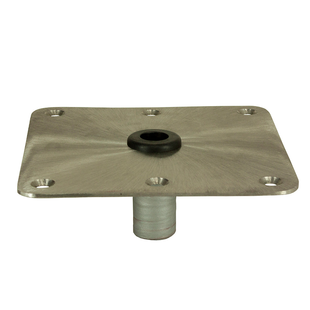 Springfield Marine Springfield KingPin™ 7" x 7" - Stainless Steel - Square Base (Standard) — marine seating