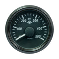 VDO SingleViu 52mm (2-1/16") Gear Pressure Gauge - 500 PSI - 0-4.5V — marine gauges