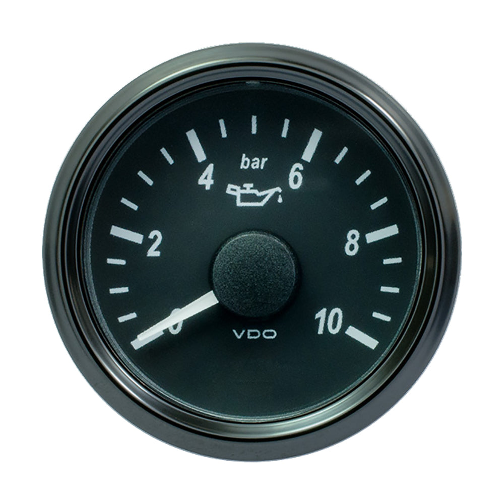 VDO SingleViu 52mm (2-1/16") Oil Pressure Gauge - 150 PSI - 0-4.5V — marine gauges