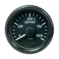 VDO SingleViu 52mm (2-1/16") Exhaust Gas Temp. Gauge - 1000°C — marine gauges