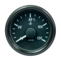 VDO SingleViu 52mm (2-1/16") Water Temp. Gauge - 120° C - 291-22 ohm — marine gauges