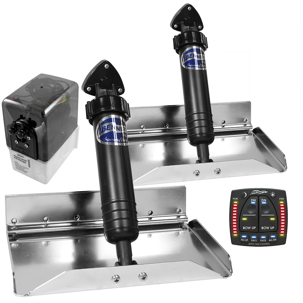 Bennett Marine 12x9 Performance Sport Tab System — marine trim tabs