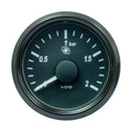 VDO SingleViu 52mm (2-1/16") Turbo Pressure Gauge - 60 PSI - 0-180 Ohm — marine gauges