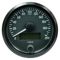 VDO SingleViu 80mm (3-1/8") Speedometer - 200 KM/H — marine gauges