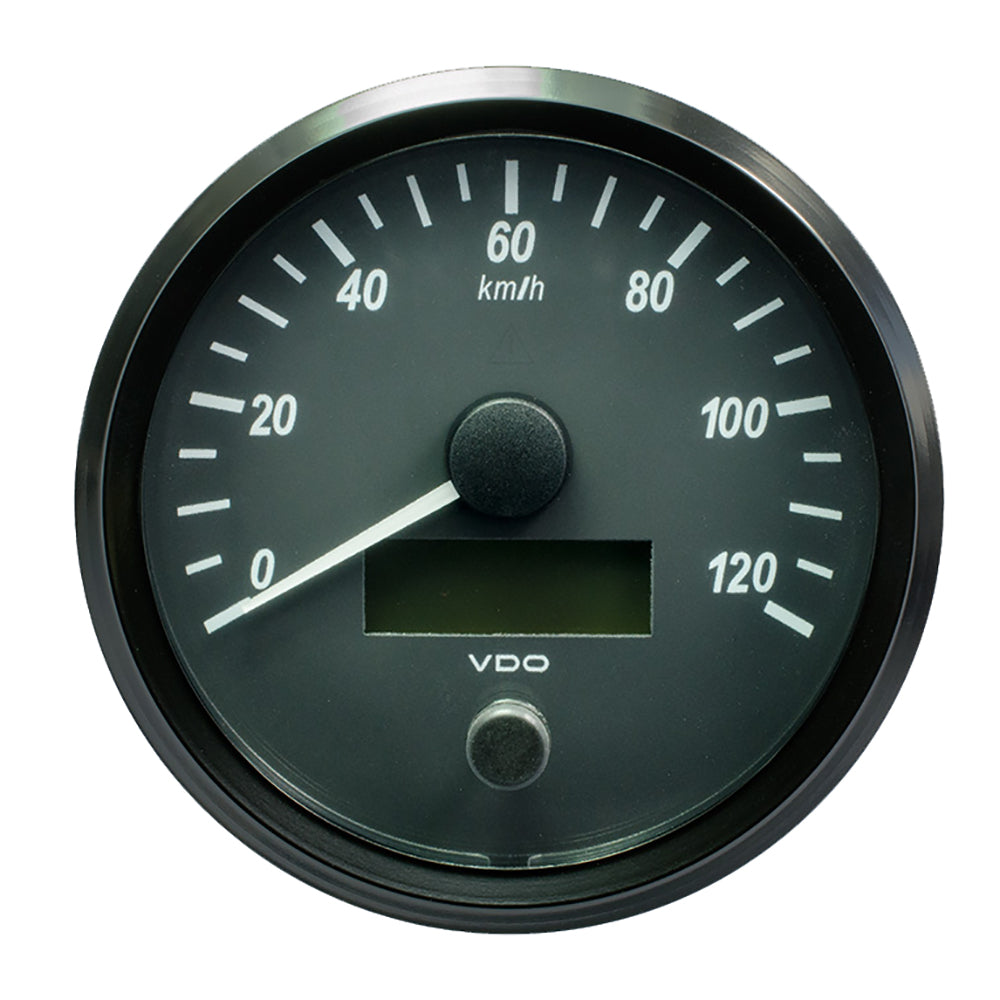 VDO SingleViu 100mm (4") Speedometer - 120 KM/H — marine gauges