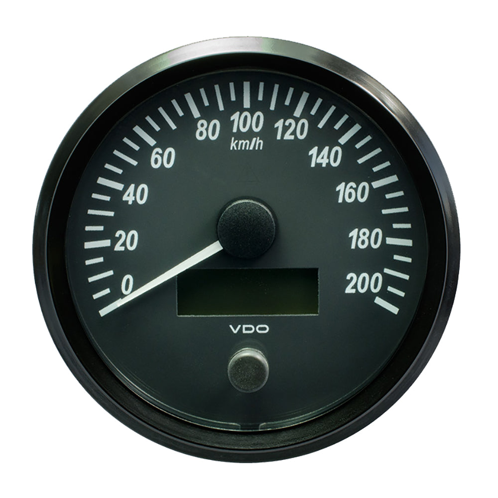 VDO SingleViu 100mm (4") Speedometer - 140 MPH — marine gauges