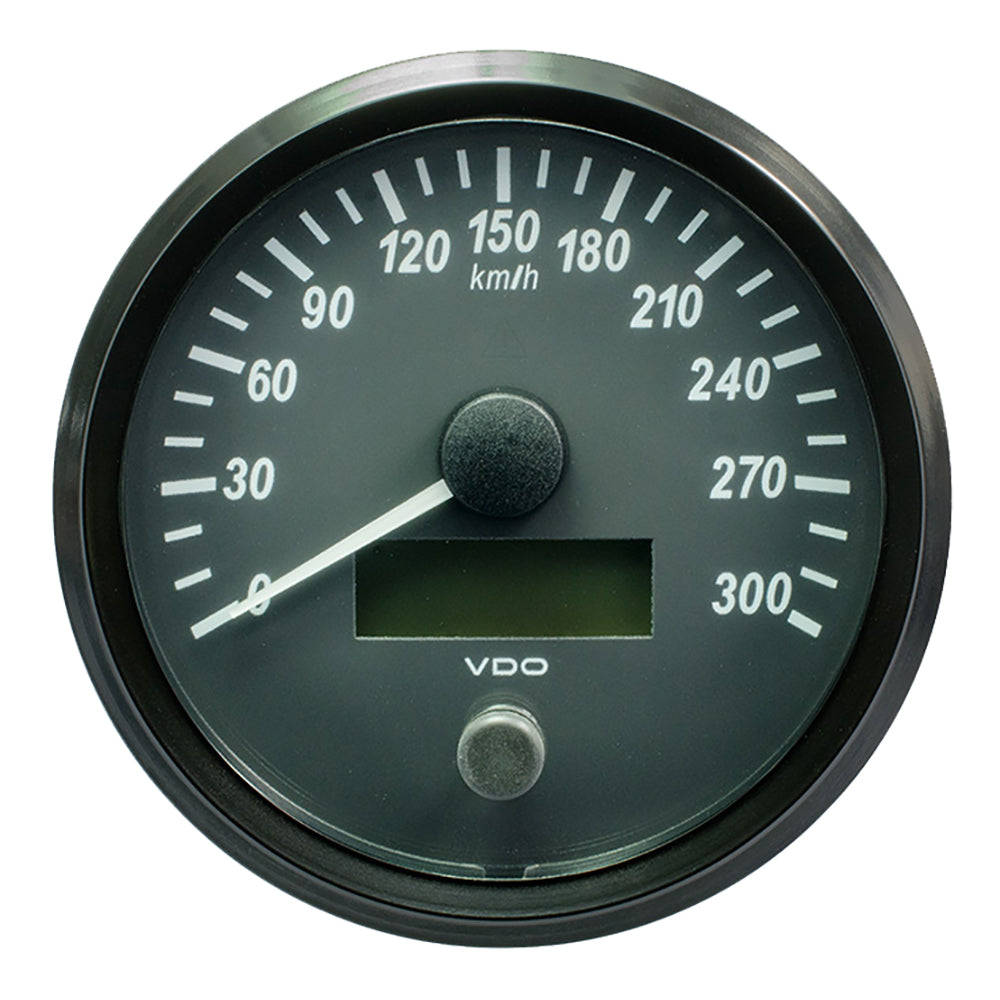 VDO SingleViu 100mm (4") Speedometer - 300 KM/H — marine gauges