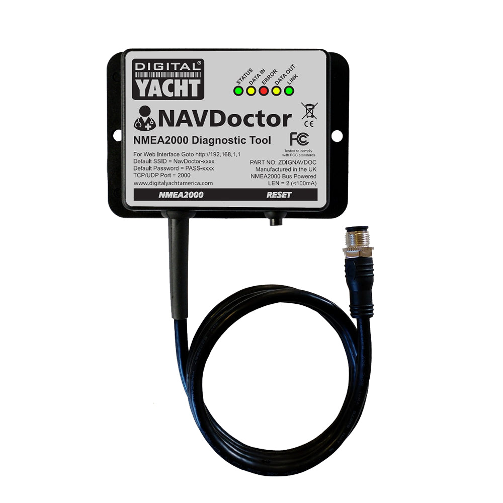 Digital Yacht NAVDoctor NMEA Network Diagnostic Tool — marine tools