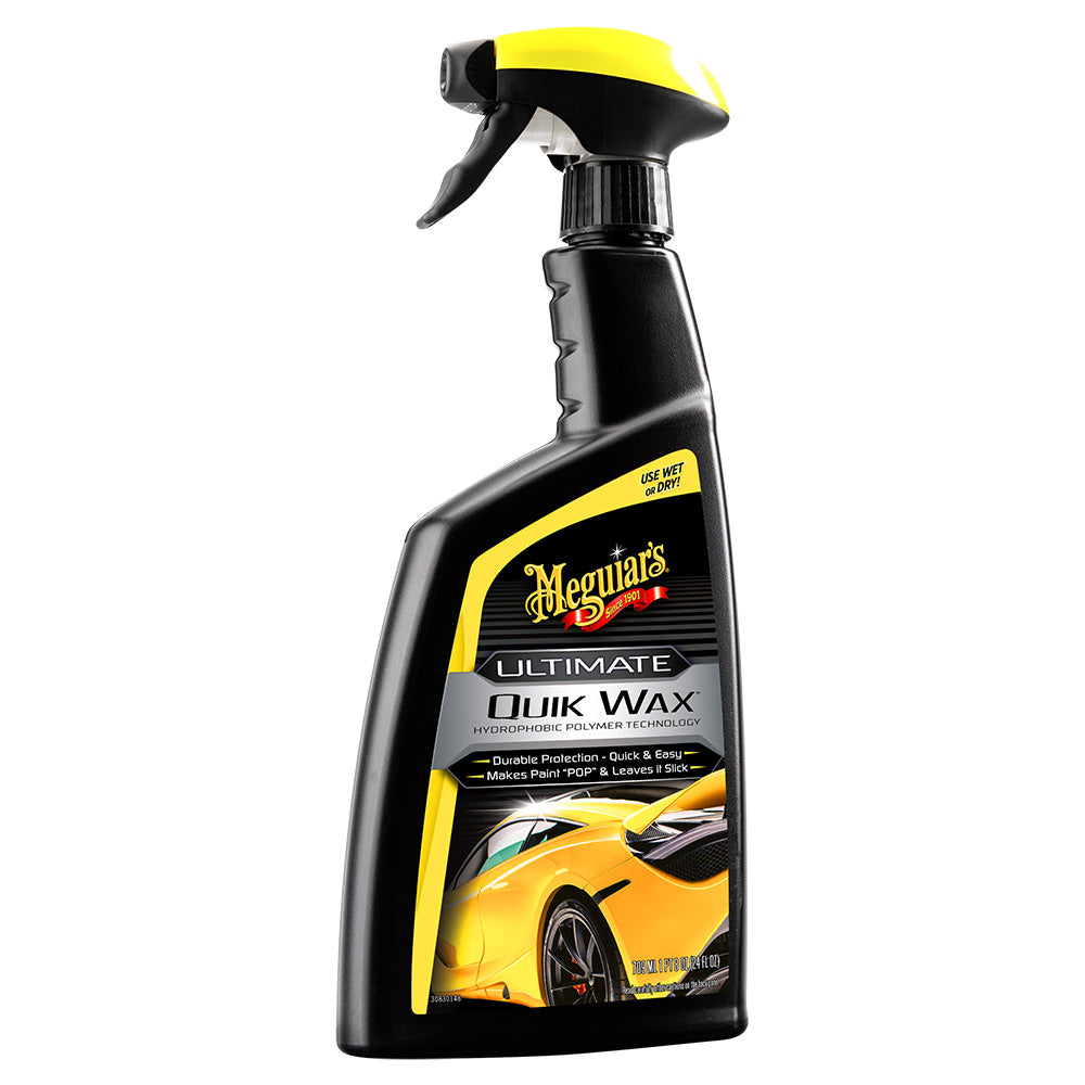 Meguiar's Meguiar’s Ultimate Quik Wax – Increased Gloss, Shine & Protection w/Ultimate Quik Wax - 24oz — marine cleaning
