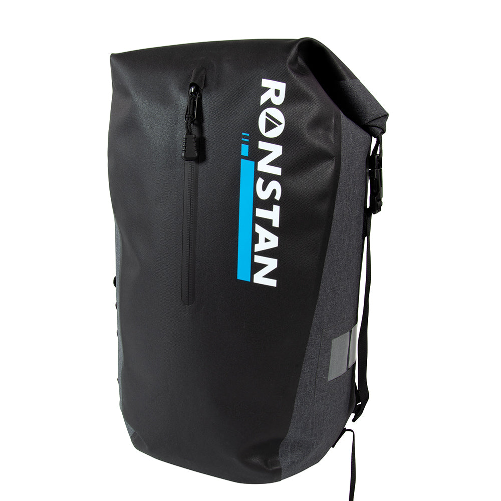 Ronstan Dry Roll Top - 30L Bag - Black & Grey — marine outdoor