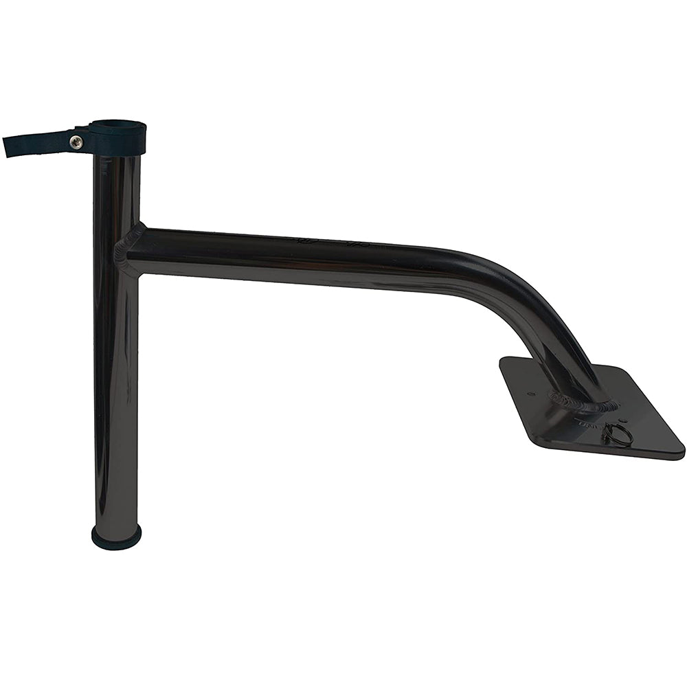 Panther Products Panther 3" Quick Release Bow Mount Bracket - Black - Powder Coat — marine anchoring accessories