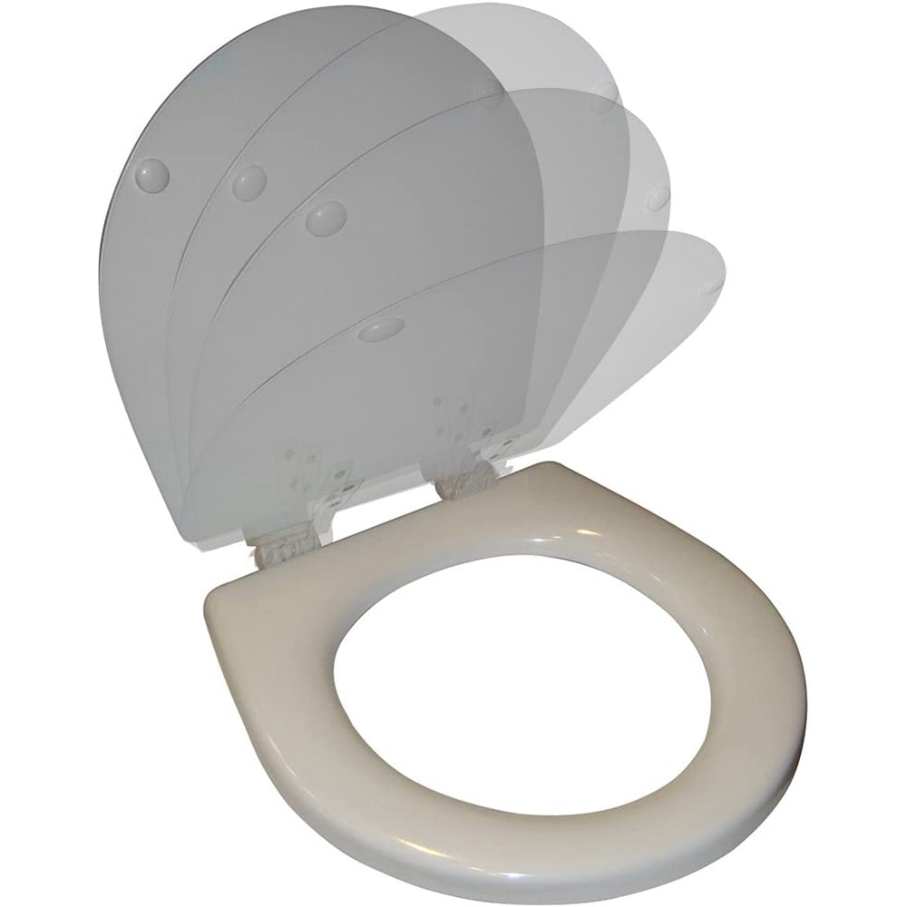 Raritan Soft Close Household Style Seat & Cover - White — marine accessories