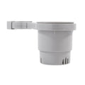 Camco Clamp-On Rail Mounted Cup Holder - Small for Up to 1-1/4" Rail - Grey — marine deck / galley
