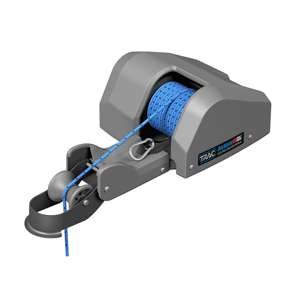TRAC Outdoors Deckboat 40-G3 Electric Anchor Winch w/AutoDeploy — marine windlasses