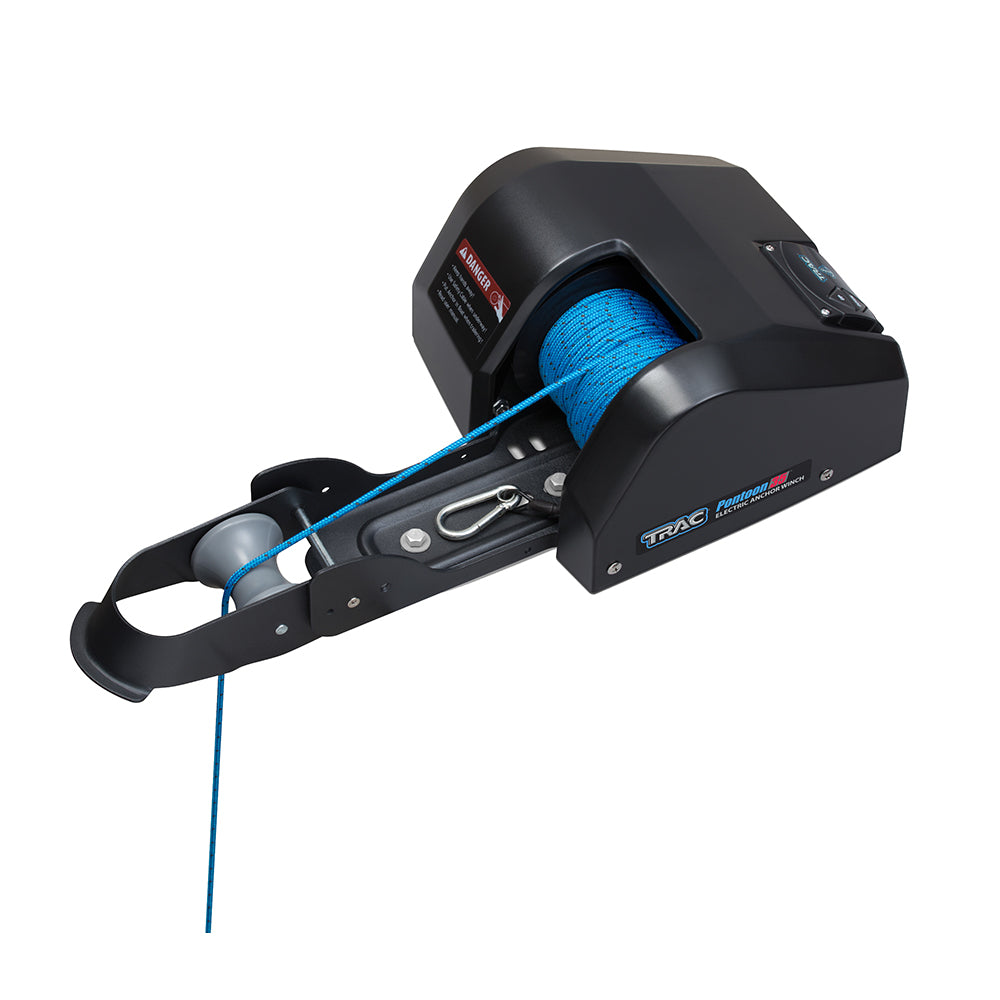 TRAC Outdoors TRAC Outdoor Pontoon 35-G3 Electric Anchor Winch — marine windlasses
