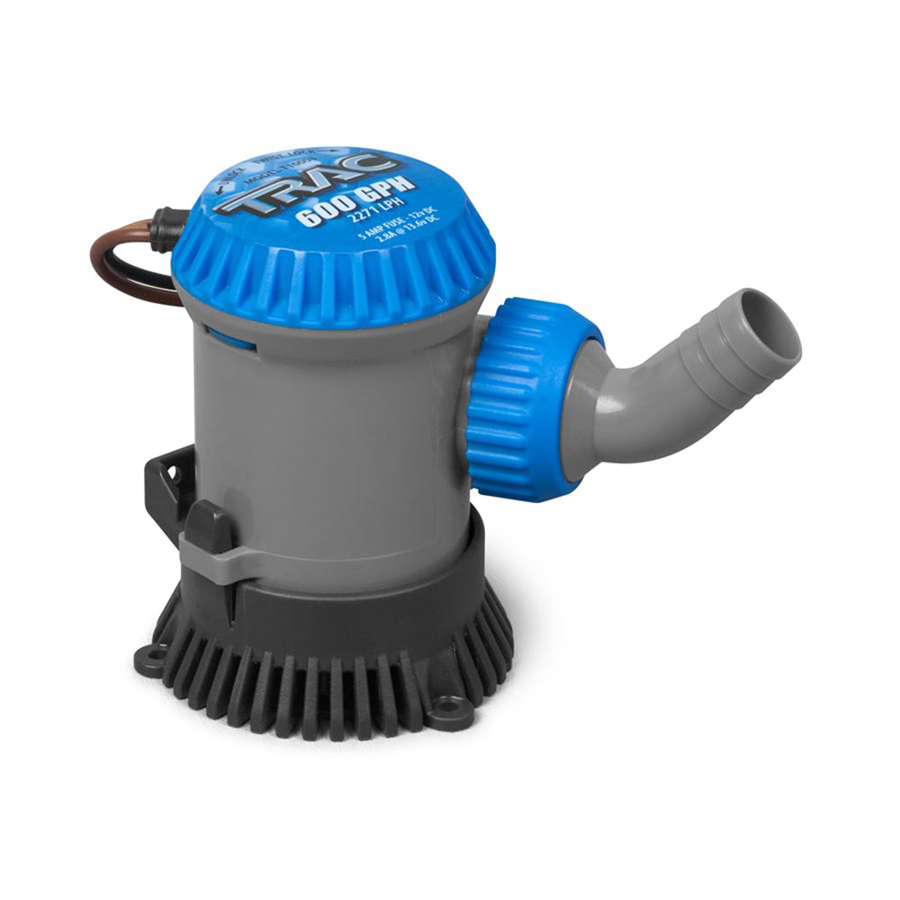 TRAC Outdoors Bilge Pump - 600 GPH - Non-Automatic — marine bilge pumps