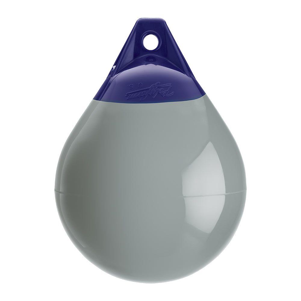Polyform U.S. Polyform A-2 Buoy 14.5" Diameter - Grey — marine buoys