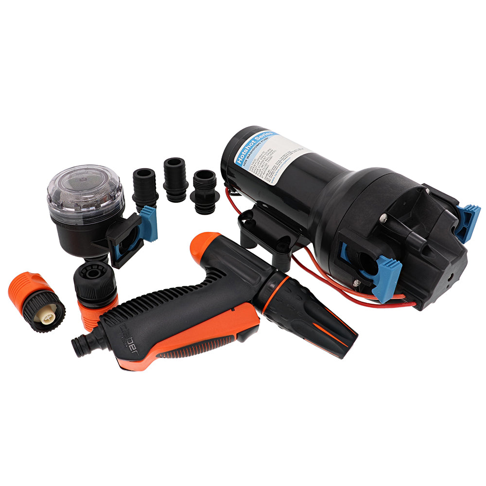 Jabsco HotShot HD6 Heavy Duty Washdown Pump - 24V - 6 GPM - 70 PSI — marine washdown / pressure pumps